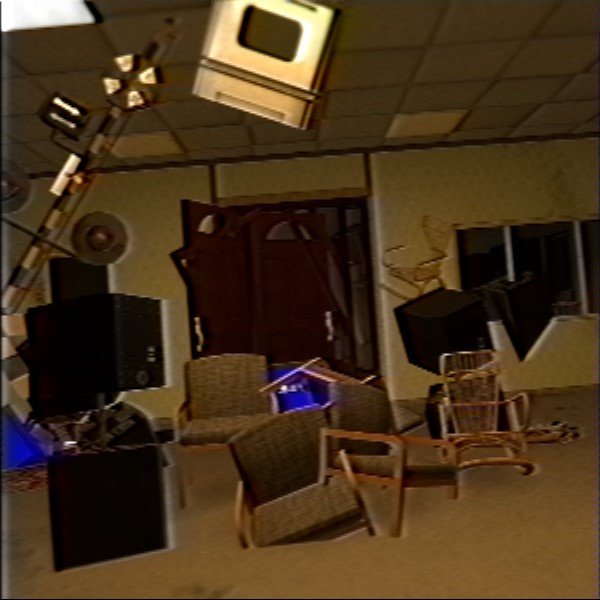 Backrooms Still Life progressed room