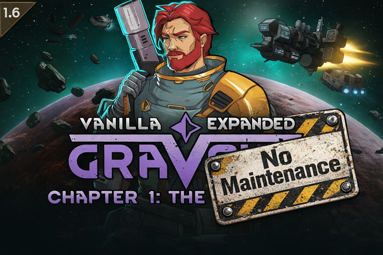 No Gravship Maintenance mod preview for RimWorld