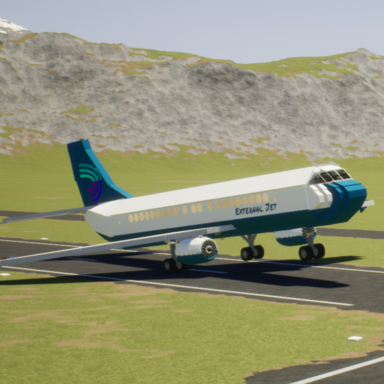 Softbody AIR LINER Airbus A320 External Jet Airlines