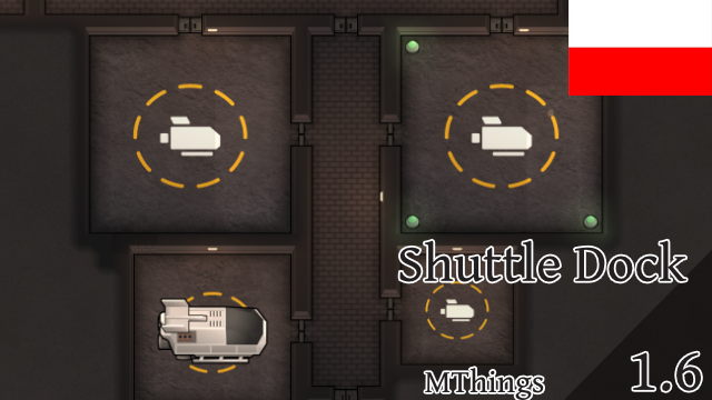 Shuttle Dock [PL] mod preview for RimWorld