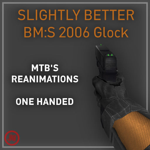 Slightly Better BM:S 2006 Glock (MTB'S Reanimations) One Handed