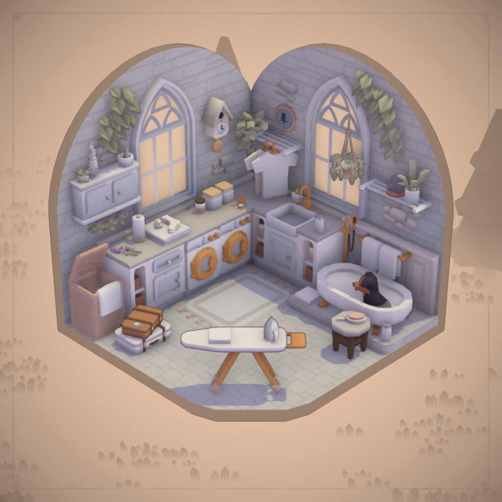 Daily - White Fantasy Laundry