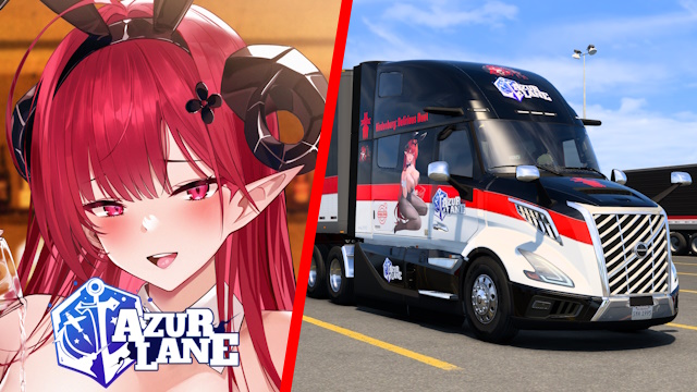 Volvo VNL 2025 KMS Hindenburg (Delirious Duel) - Azur Lane [Combo Skin]