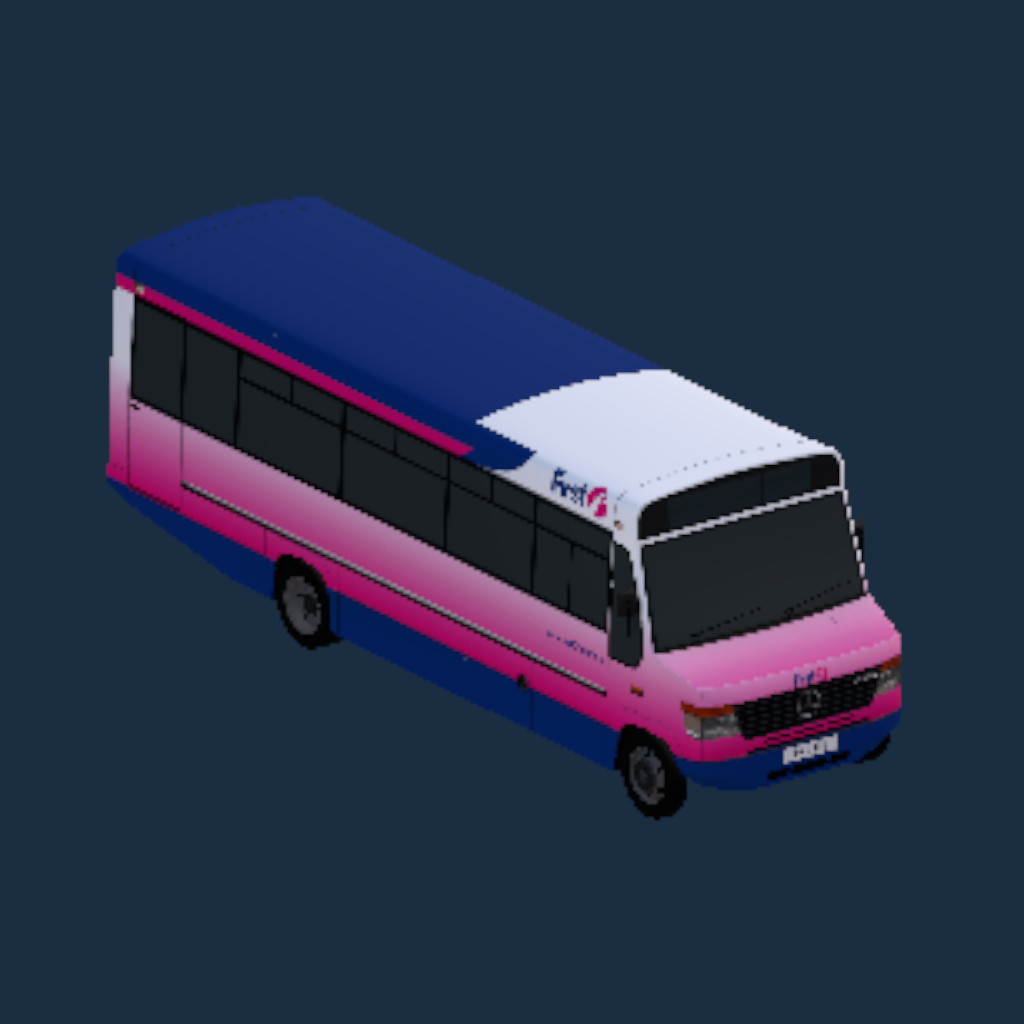 Mercedes-Benz O814D Plaxton Beaver 2 8.5m First Eastern Counties Barbie 2 Branded