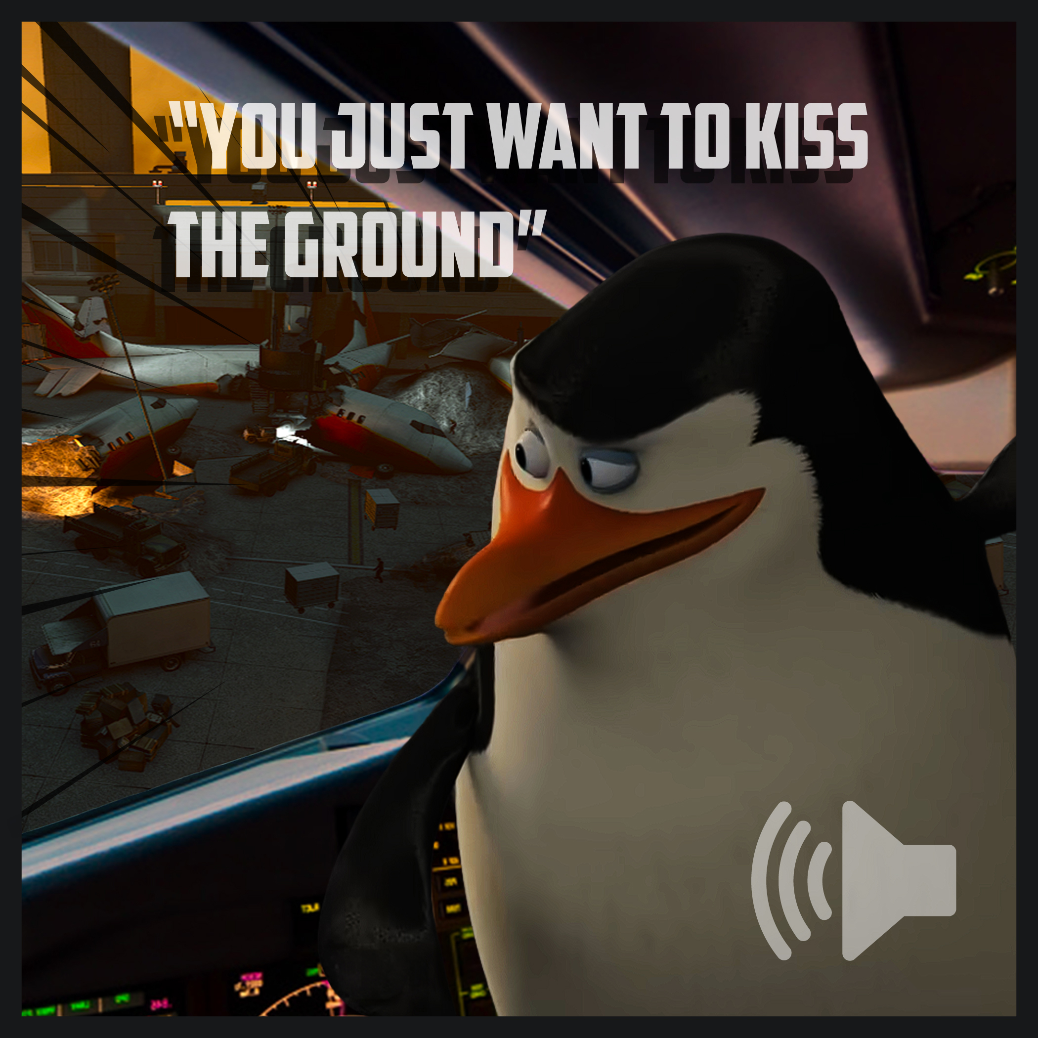 Skipper Crashes the Plane and Dies - Sound Mod