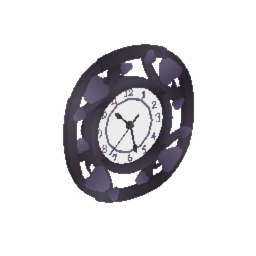 Floral Wall Clock