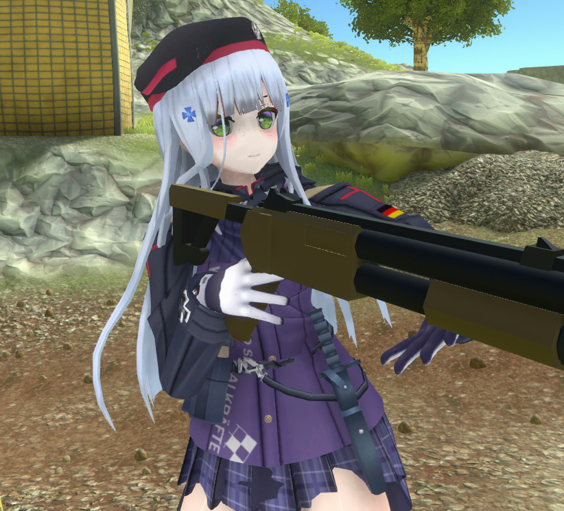 Girls Frontline HK416 preview