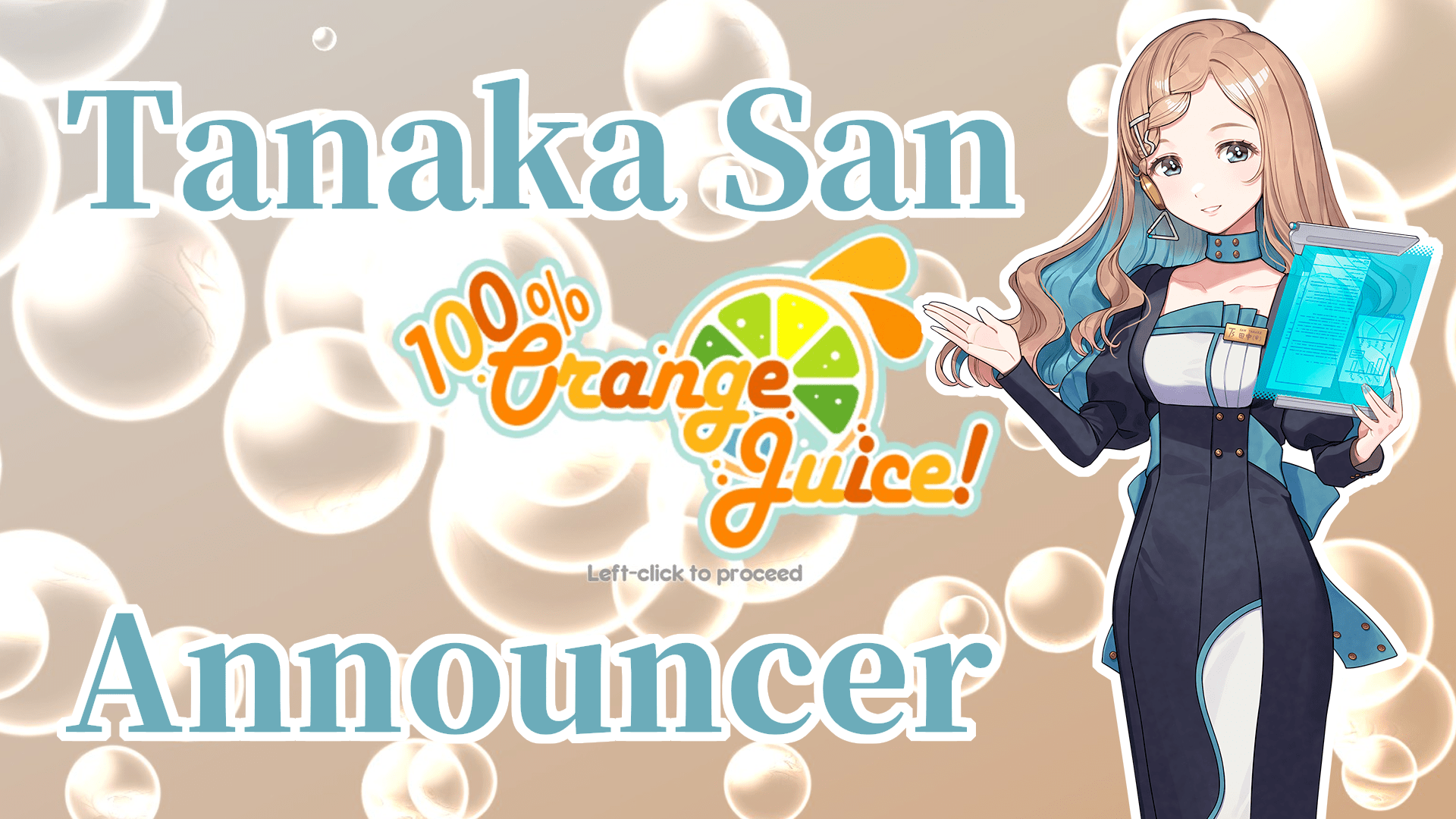 Announcer-Tanaka San (田中傘)