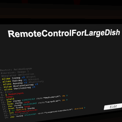 RemoteControlForLargeDish