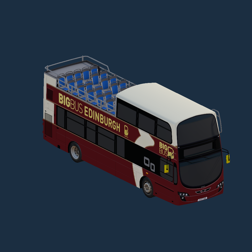 Midland Bluebird  - BigBus Edinburgh B9TL G2 POT