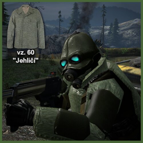 Simple vz. 60 "Jehličí" for Combine Soldiers
