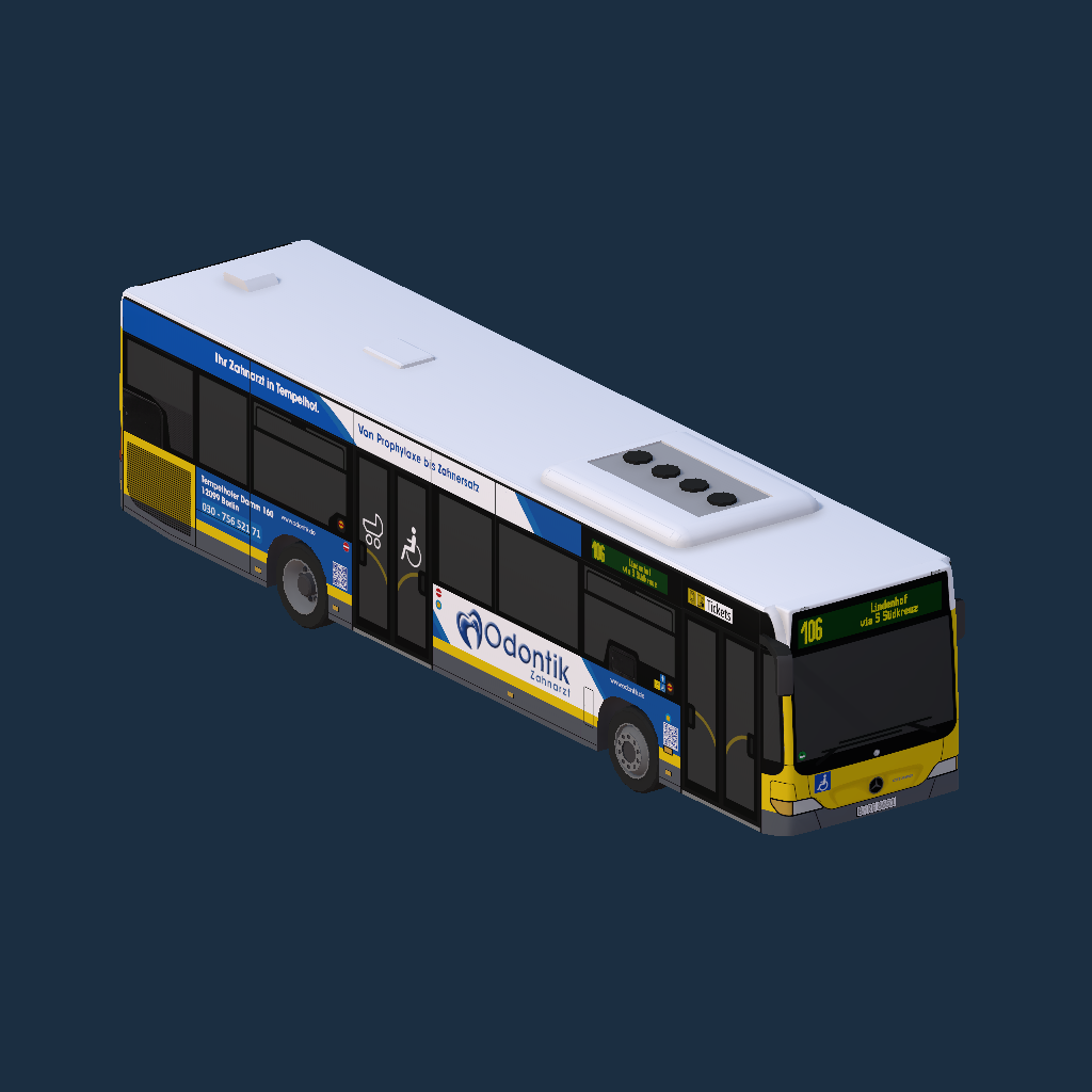 Schröder Reisen (BVG Sub) - MB O530 FL (2D) - Odontik & DZM Berlin-Mariendorf