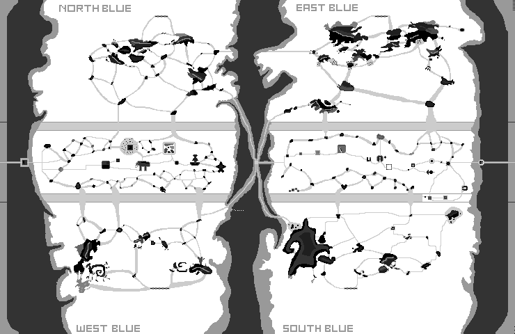 One Piece World Map