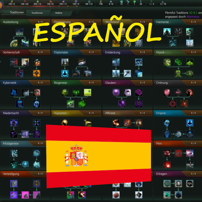 Plentiful Traditions (localize Spanish)
