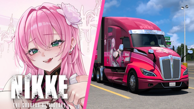 Kenworth T680 2022 Velvet - Nikke Goddess of Victory [Combo Skin]