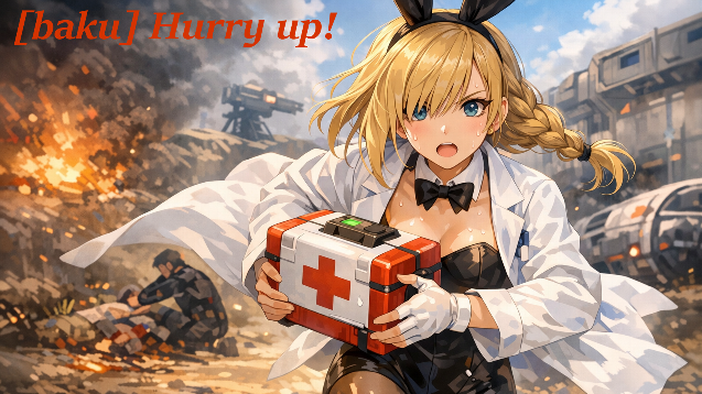[baku] Hurry up!