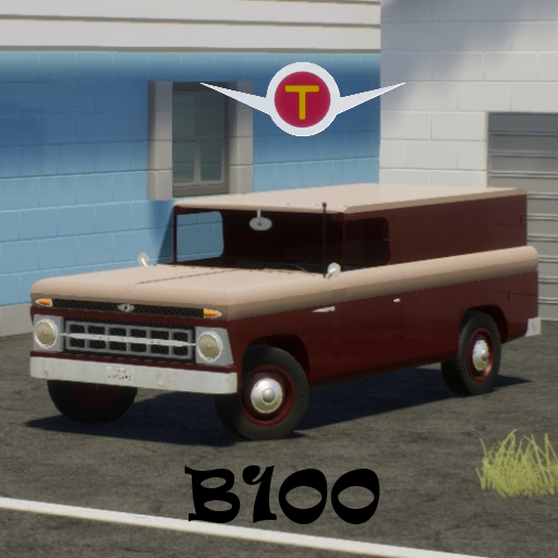 Troubadour b100 van 1962 2 tone