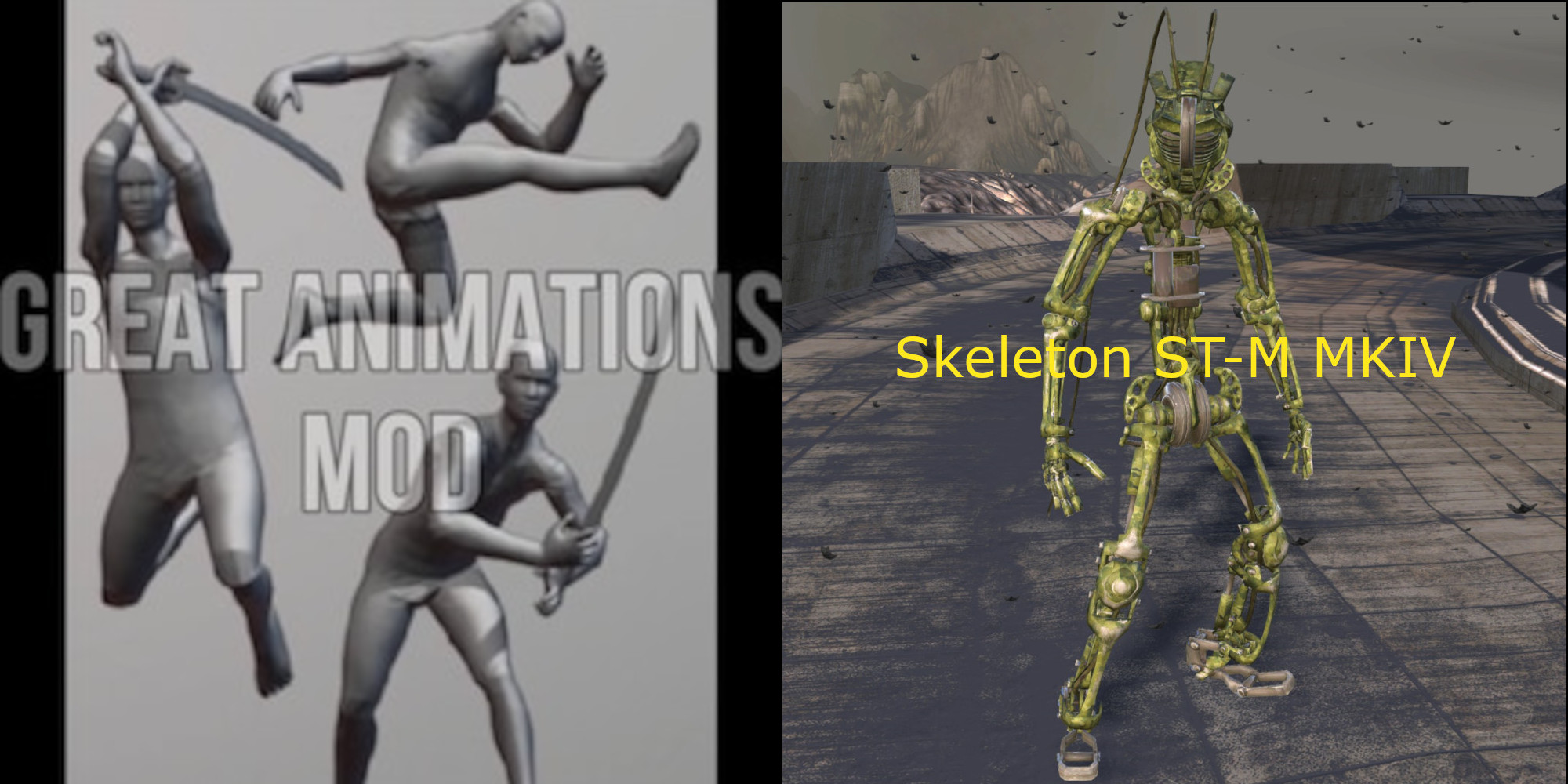 Skeleton ST-M MKIV GA Patch 动作补丁