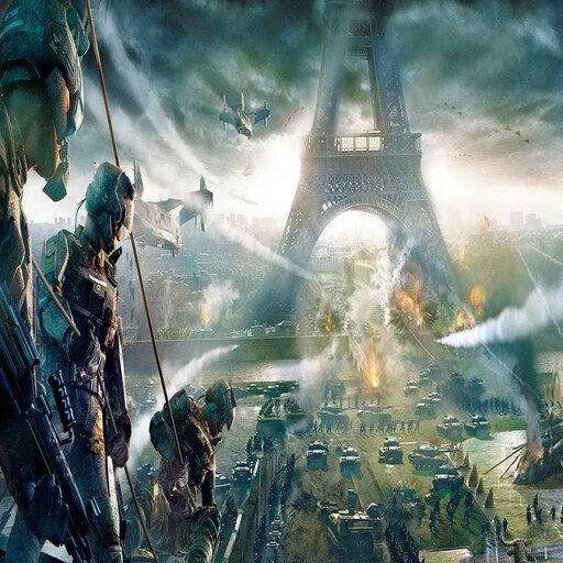 WW3 Paris France Call Of Duty Modern warfare 3 MAP COD MW3