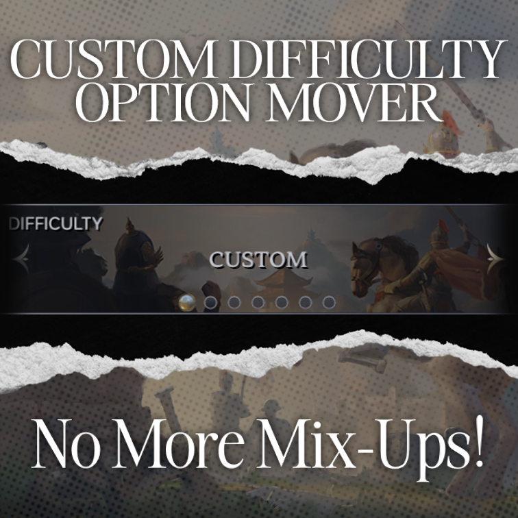 Custom Difficulty Option Mover