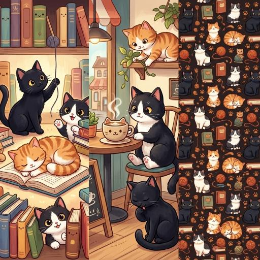 Cats Bookmark preview