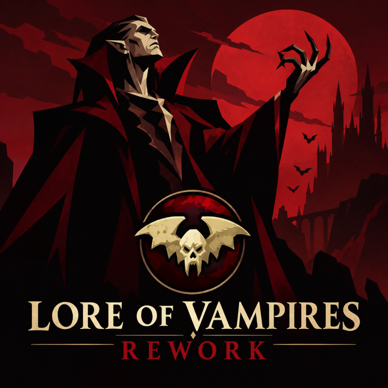 9.0 Lore of Vampires Rework / Реворк Школы Вампиров
