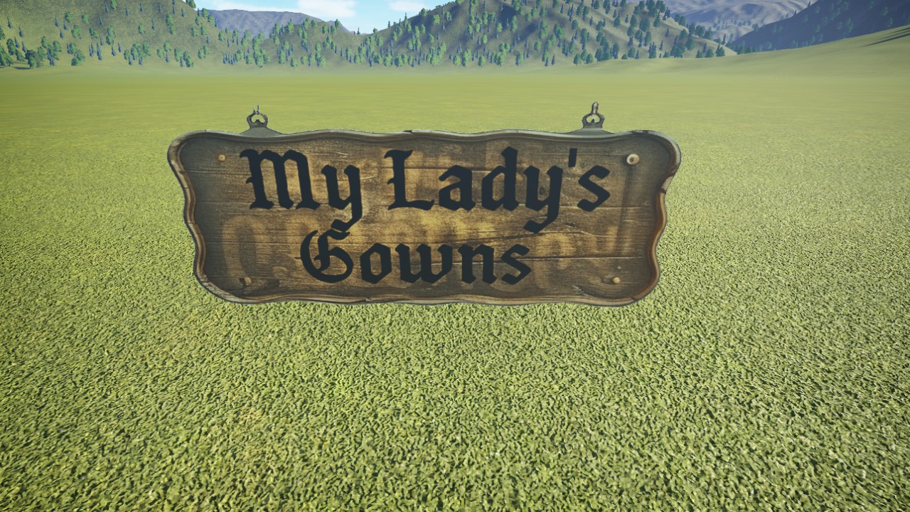 MM-MyLadysGownsSign