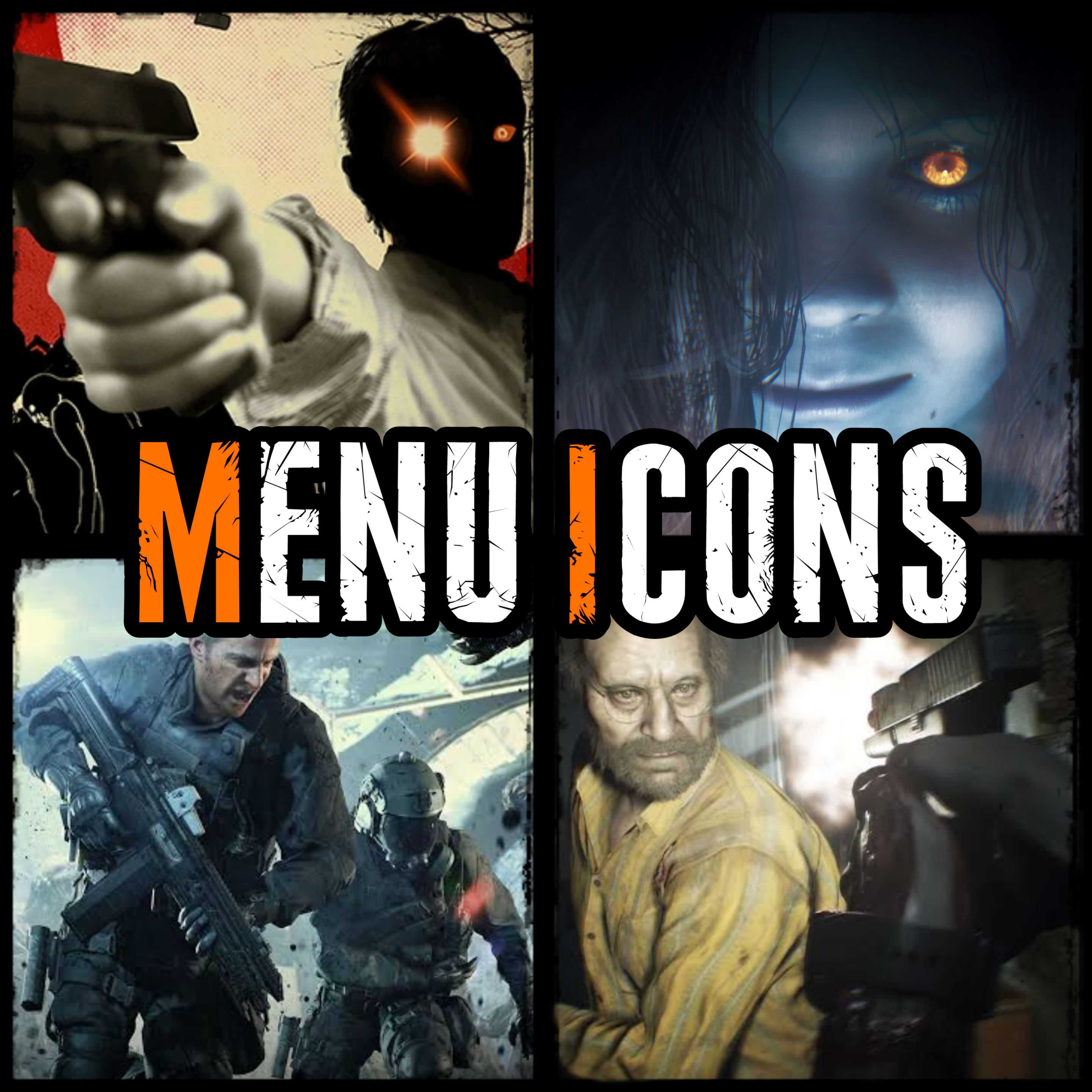 Resident Evil 7 Menu Icons
