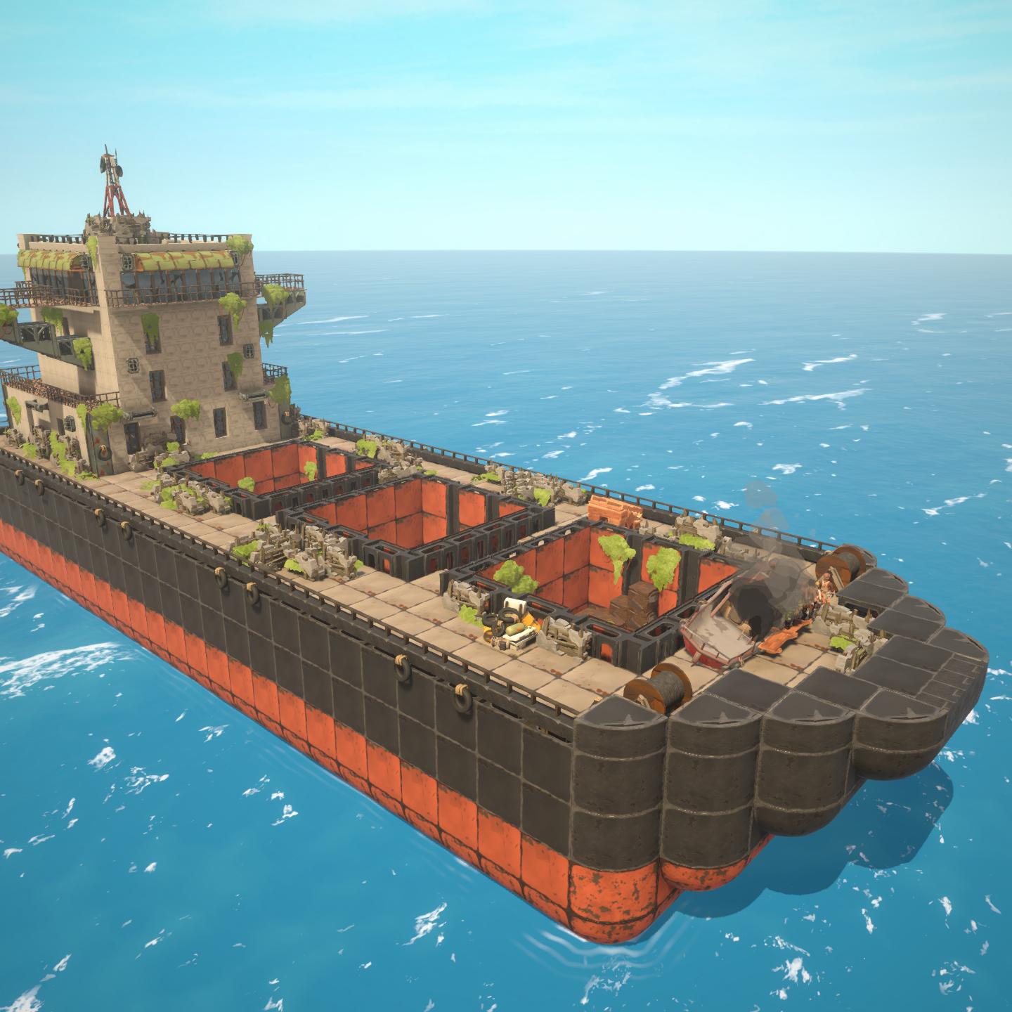 Cargo ship (tanker scenario)