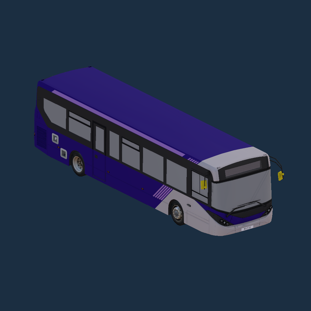 ADL Enviro200 MMC 10.8m First Ultraviolet Unbranded