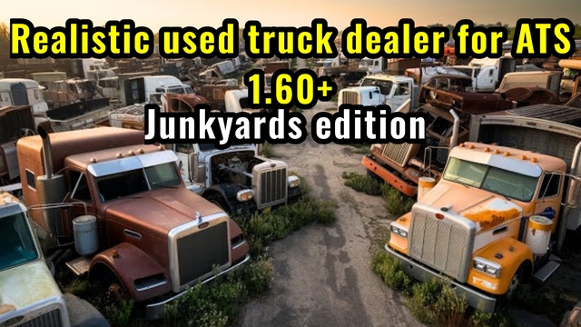 Realistic used truck dealer for ATS 1.60+, 1.61
