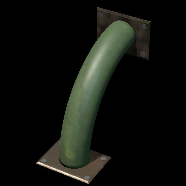 Wall pipes A - single