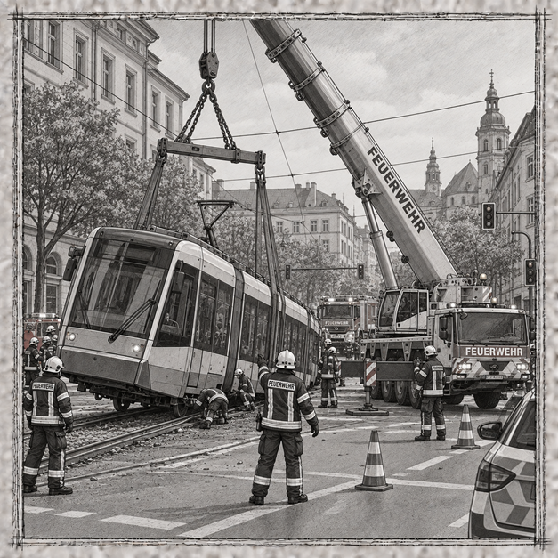 Strassenbahn entgleist preview