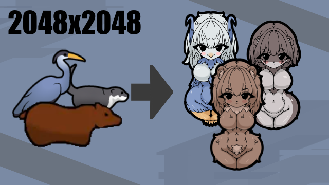 Moe fishing pet 2048x2048
