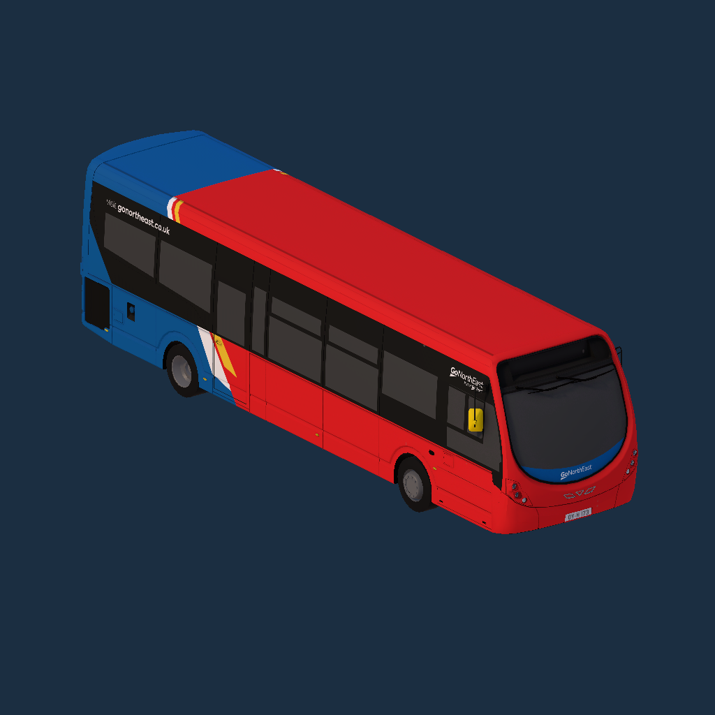 Go North East Wright Streetlite 10.8m (NL63)