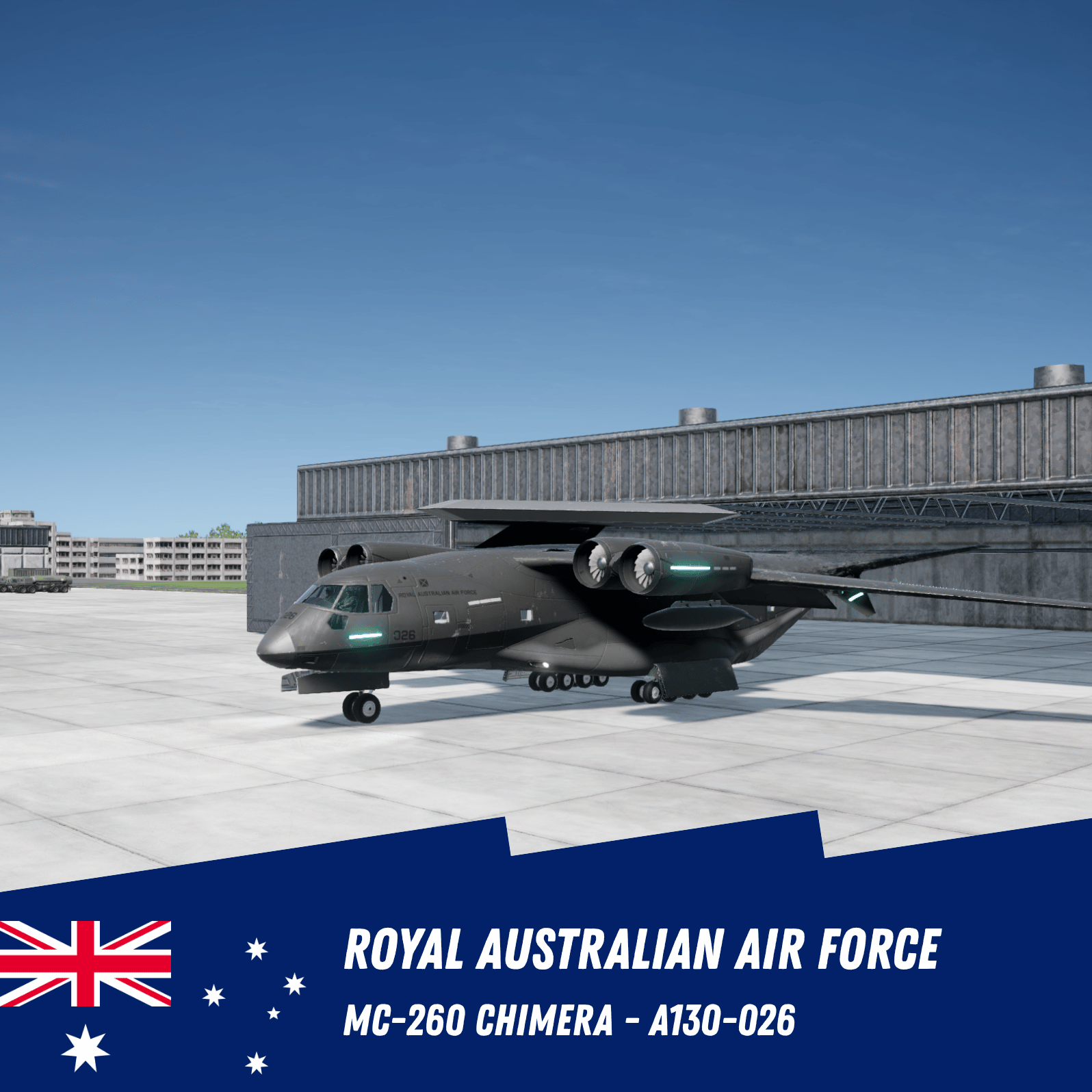 RAAF Chimera A130-026 (Low-vis)