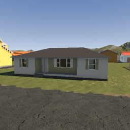 1970s 3 bedroom prefab house (unfurnished)