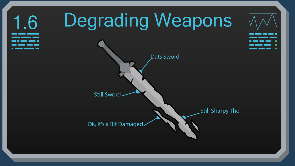 Degrading Weapons mod preview for RimWorld
