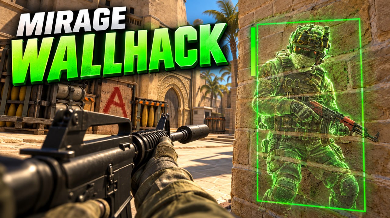 MIRAGE EVERYONE HAS WALLHACK