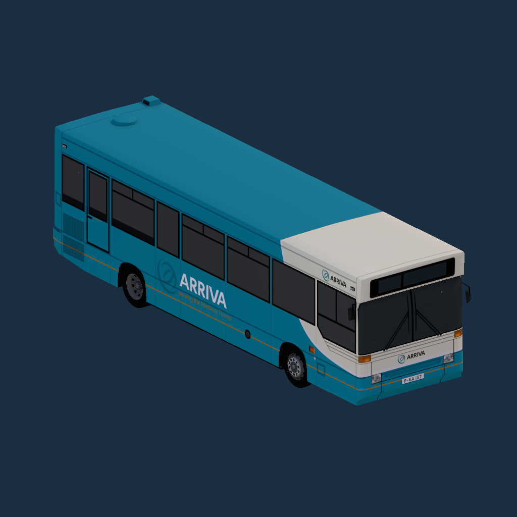 Dennis Dart Plaxton Pointer 1 Arriva Cotswold Stone Serving Medway (Fictional)