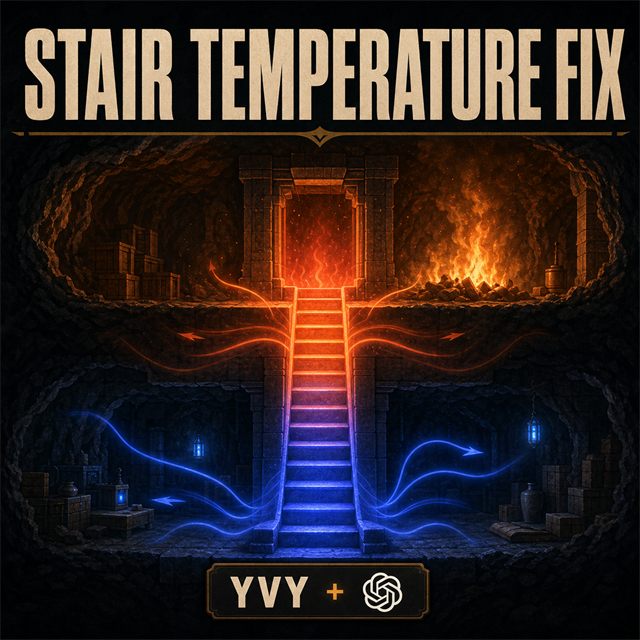 As Above So Below - Stair Temperature Fix