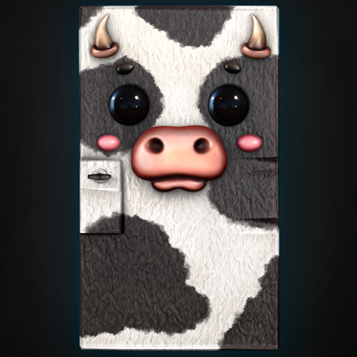 Moo-Moo Sheet Metal Door