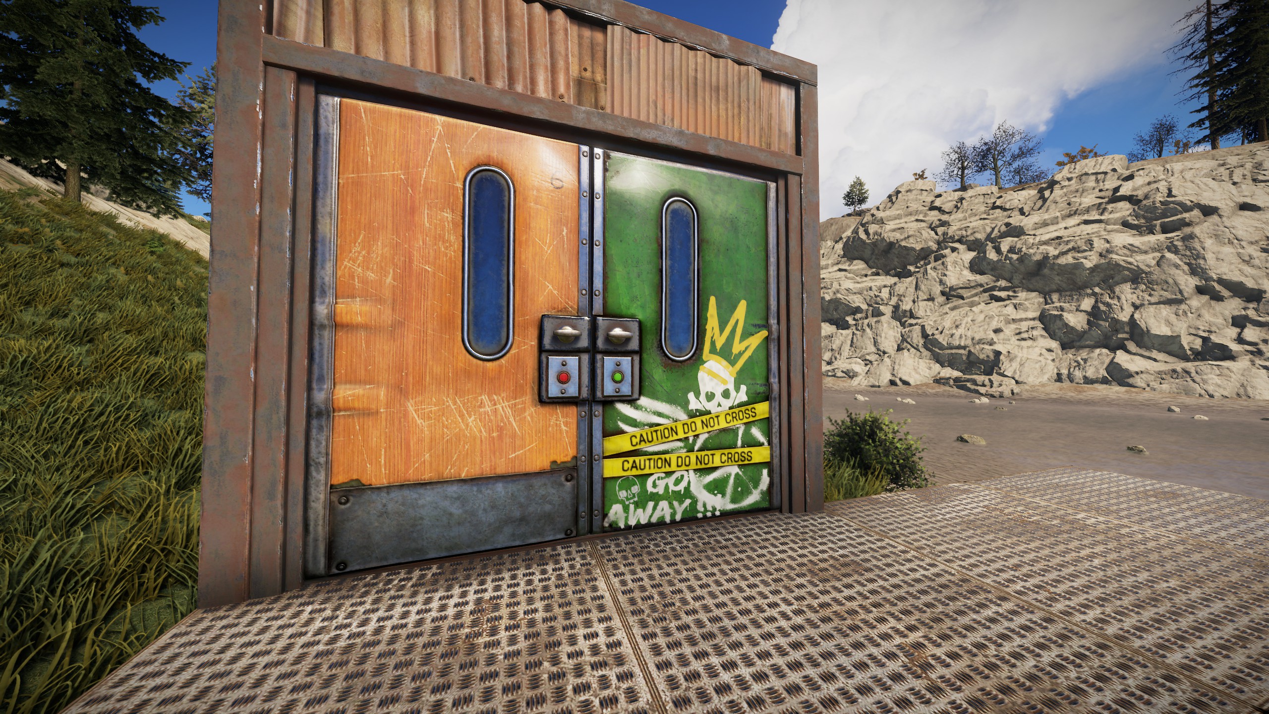 Lab Elevator Double Door