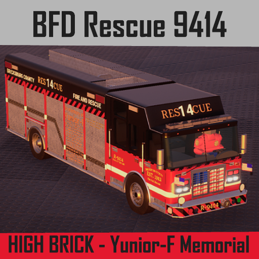 [Yunior-F Memorial] Bricksburg County Rescue Truck 9414