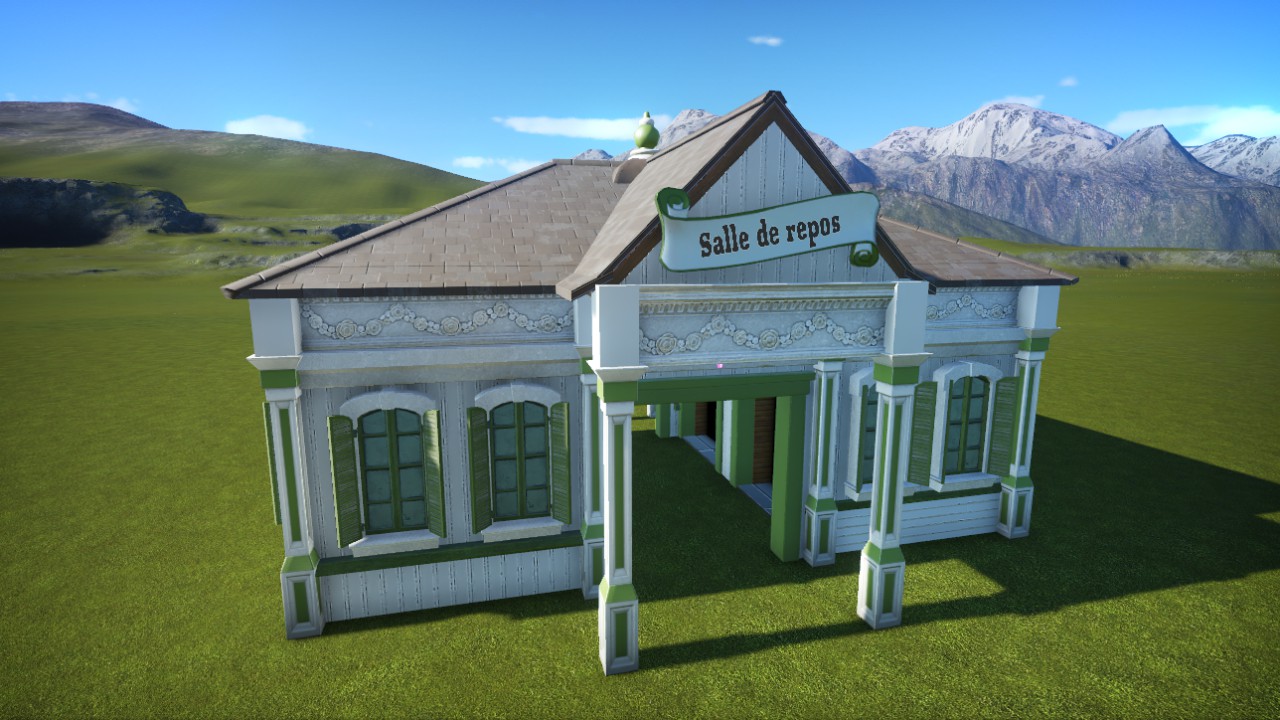 Staff pavillon