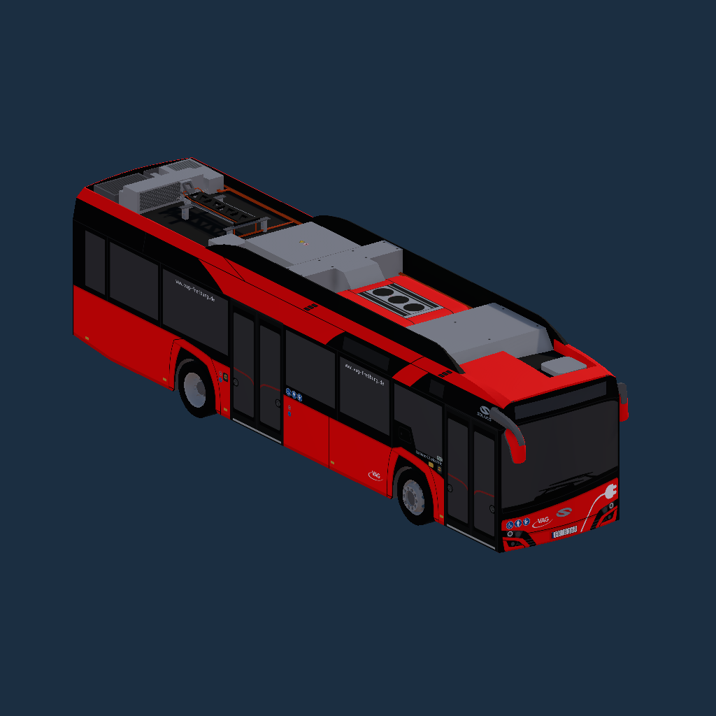 Freiburger Verkehrs AG (VAG) Solaris 12 IVe