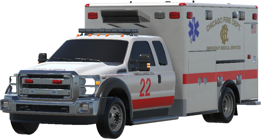 Chicago Ambulance 22 Mid Life Crisis Livery