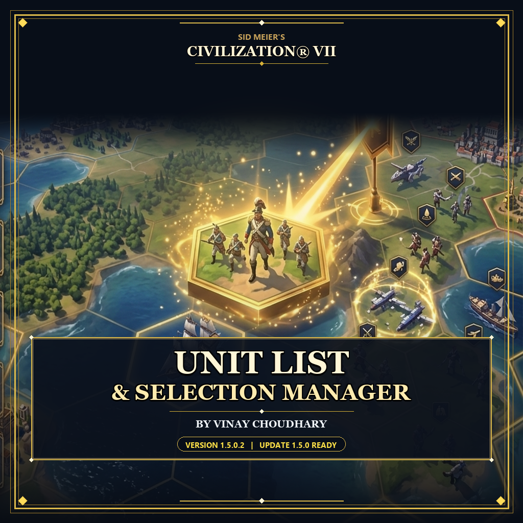 Unit List & Selection Manager