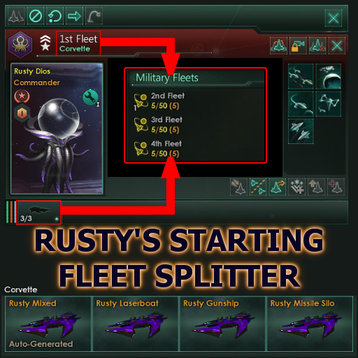 Rusty's Fleet Splitter Start