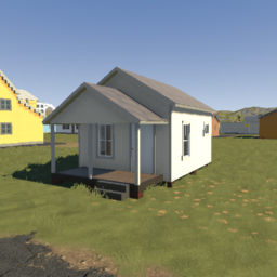 1900's little 2 room house (unfurnished)